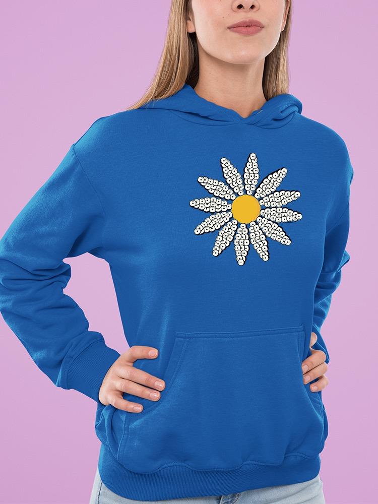 Cute Daisy Flower Art Hoodie Women's -Image by Shutterstock