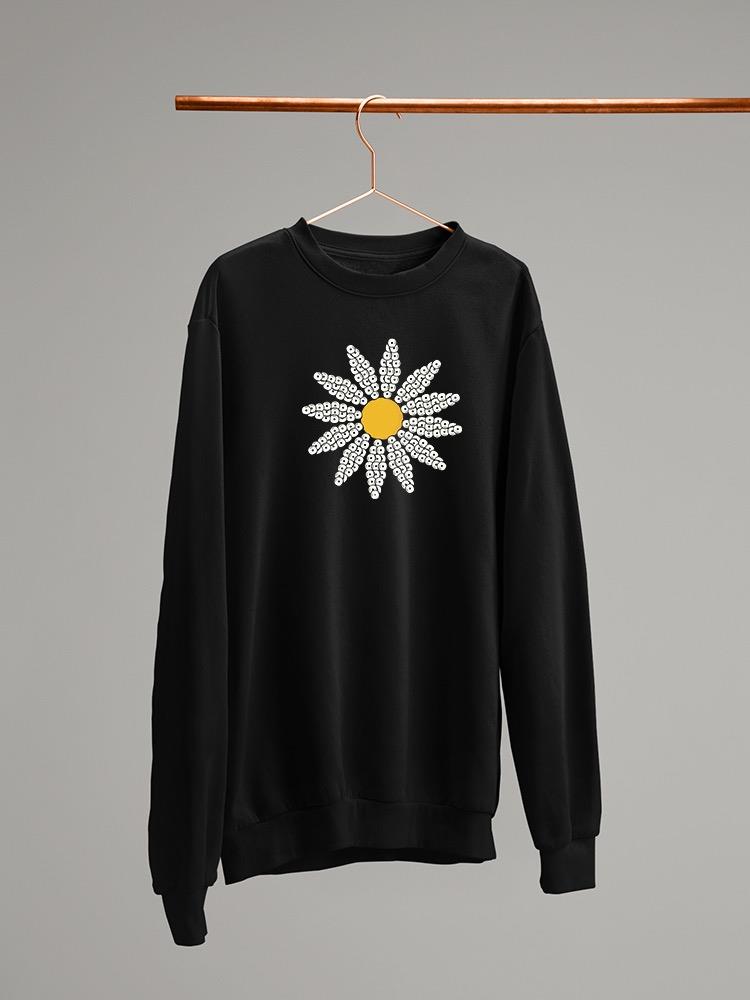 Cute Daisy Flower Art Sweatshirt Women's -Image by Shutterstock