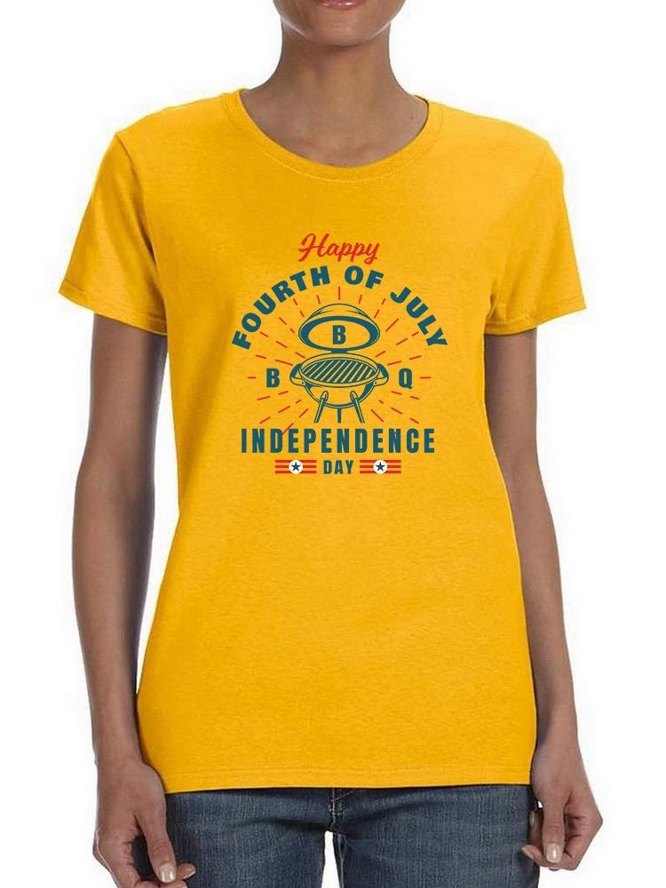 Happy 4Th July Bbq T-shirt -Image by Shutterstock