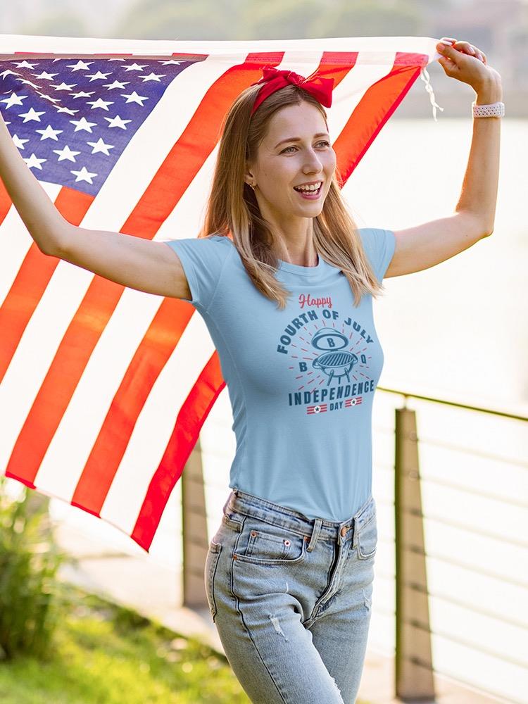 Happy 4Th July Bbq T-shirt -Image by Shutterstock