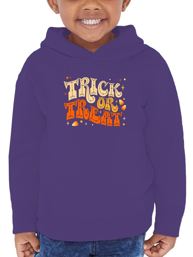 Trick Or Treat Retro Candycorn Hoodie -Image by Shutterstock