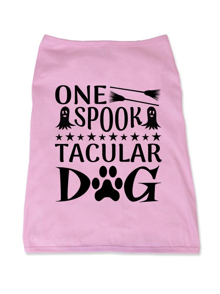 One Spooktacular Dog. Tank Top -Image by Shutterstock