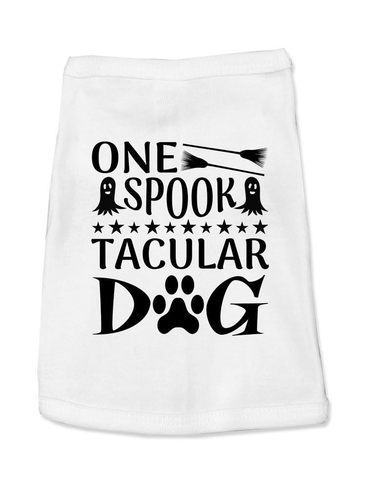 One Spooktacular Dog. Tank Top -Image by Shutterstock