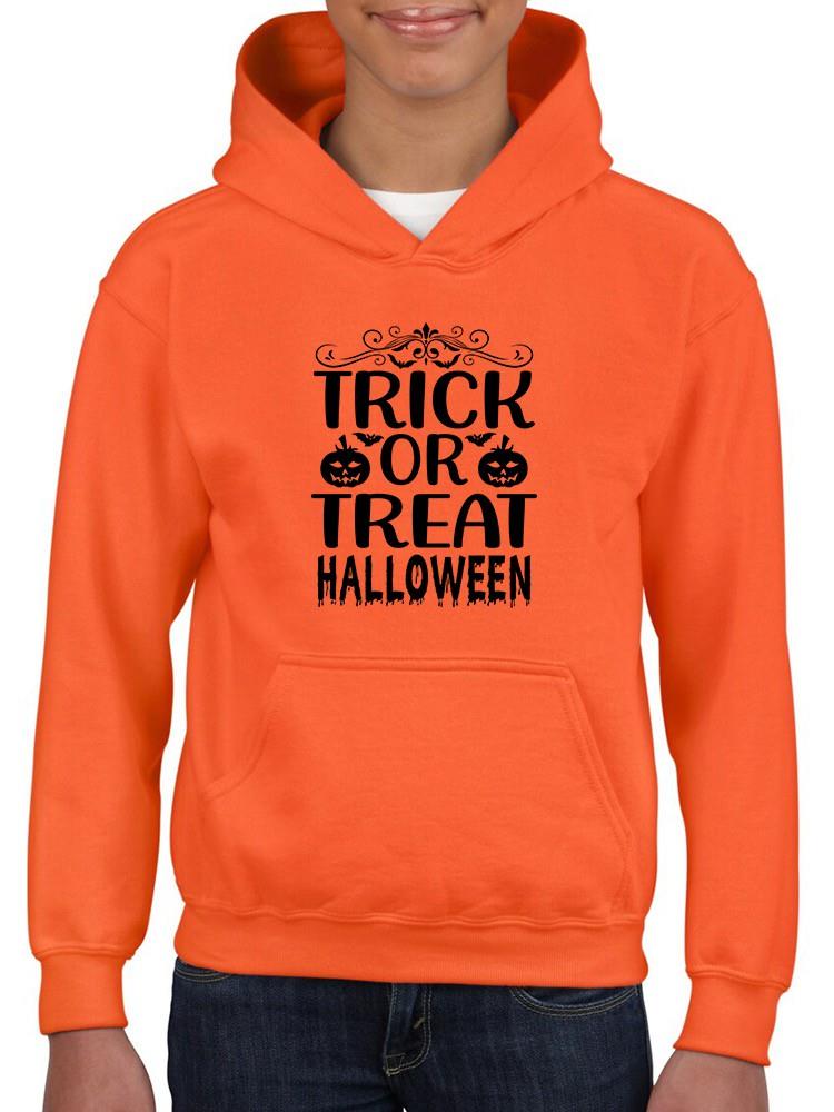Trick Or Treat Spooky Vintage Hoodie -Image by Shutterstock