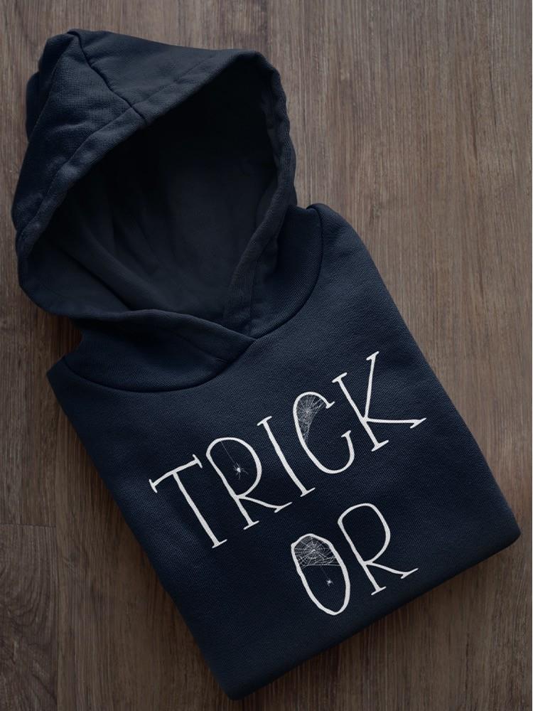 Trick Or Treat. Spiders Hoodie -Image by Shutterstock
