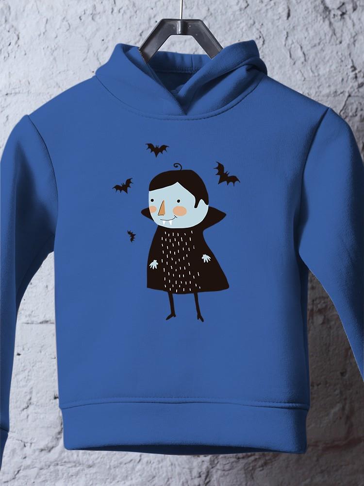 Cute Halloween Funny Vampire Hoodie -Image by Shutterstock