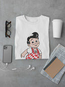 Retro Vintage Big Boy Running Men's T-shirt