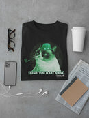 Grumpy Cat Irish Grumpy Men's Black T-shirt