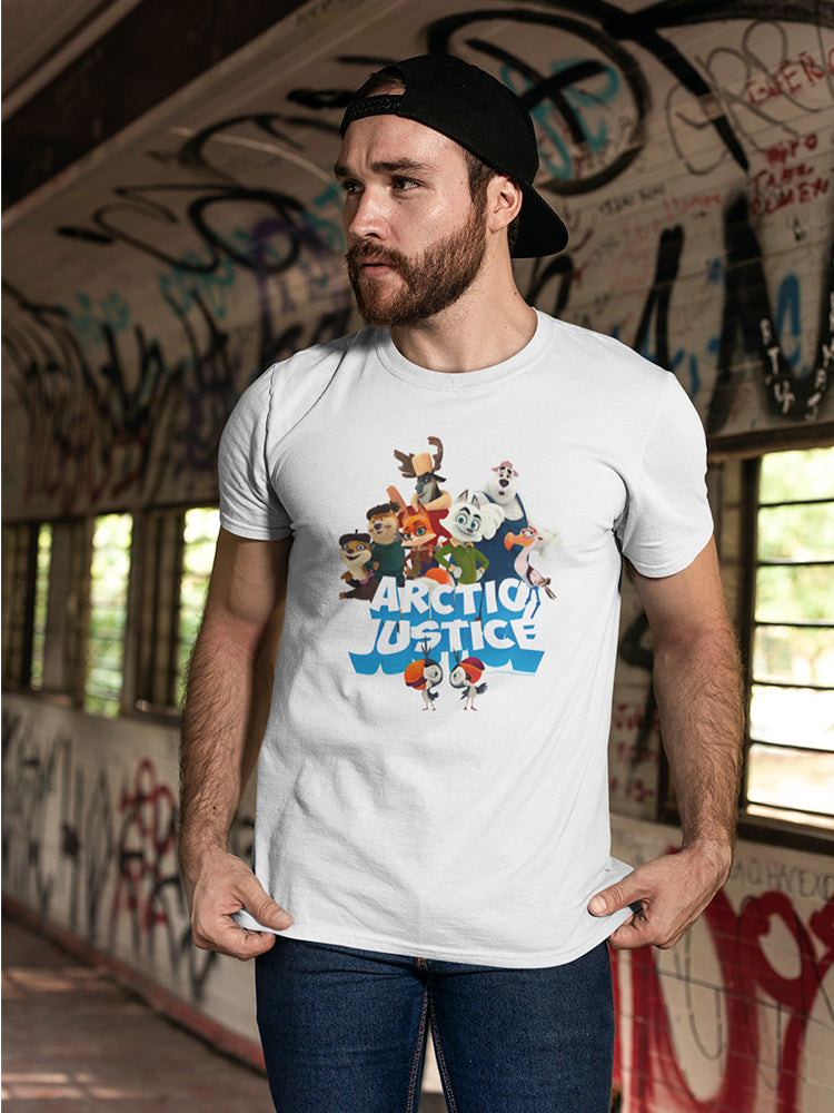 Arctic Justice Thunder Squad Movie Graphic Men's T-shirt