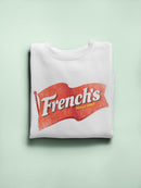 French's Flag. Sweatshirt Women's -T-Line Designs
