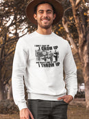 When I See You I Throw Up Sweatshirt Men's -T-Line Designs