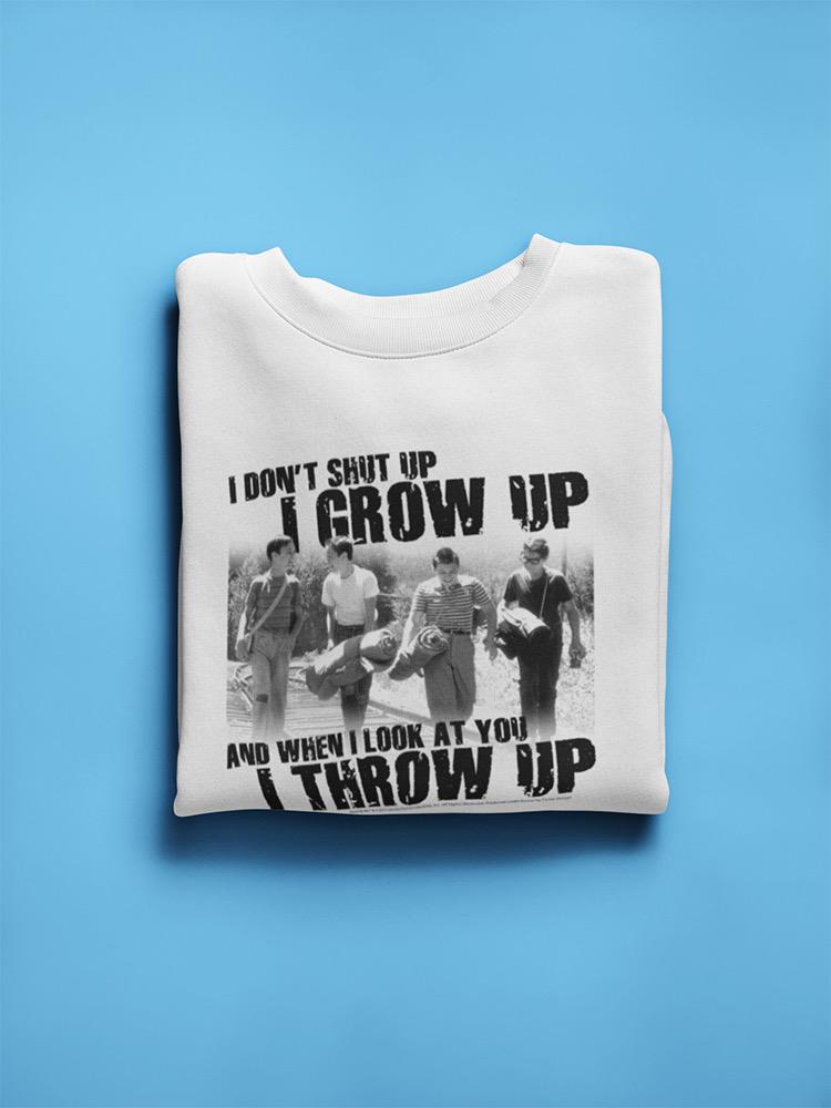When I See You I Throw Up Sweatshirt Men's -T-Line Designs