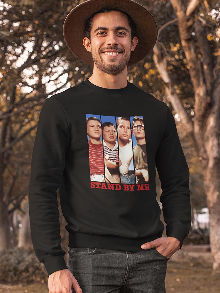 The Stand By Me Characters Sweatshirt Men's -T-Line Designs