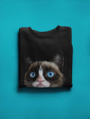 Grumpy Cat Sweatshirt Women's -T-Line Designs