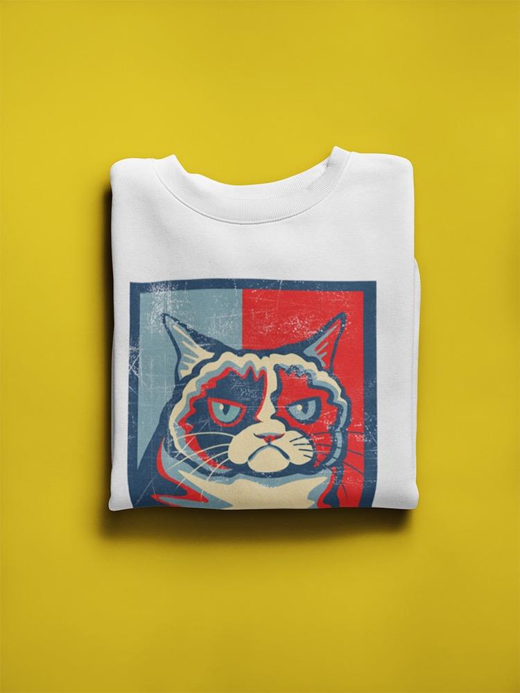 Grumpy Cat Nope Sweatshirt Women's -T-Line Designs