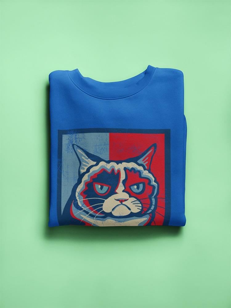 Grumpy Cat Nope Sweatshirt Women's -T-Line Designs