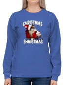 Grumpy Cat: Christmas Shmistmas Sweatshirt Women's -T-Line Designs