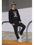 This Is My Happy Face Grumpy Cat Sweatshirt Men's -T-Line Designs
