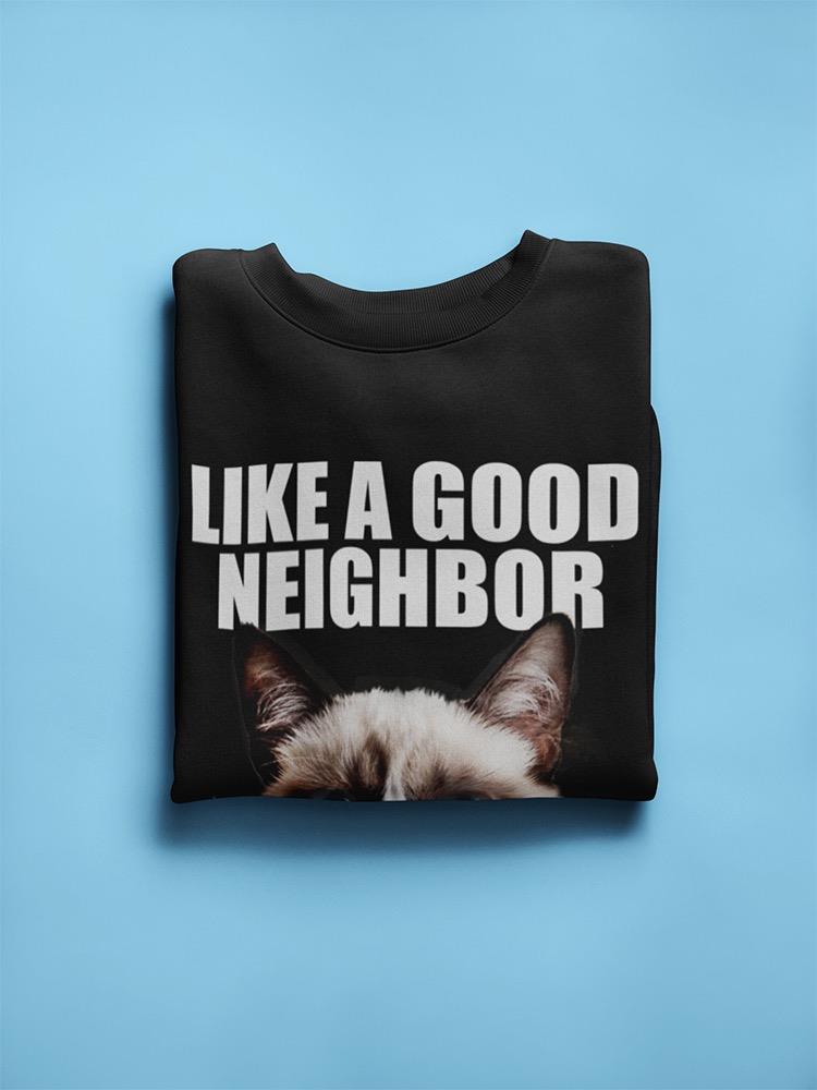 Grumpy Cat Stay Over There Sweatshirt Men's -T-Line Designs