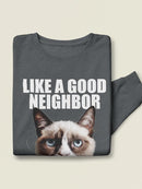 Grumpy Cat Stay Over There Sweatshirt Men's -T-Line Designs