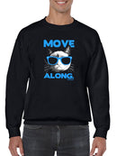 Fashion Grumpy Cat Sweatshirt Men's -T-Line Designs