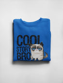 Nobody Cares! Grumpy Cat Sweatshirt Men's -T-Line Designs