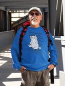 Grumpy Kitty Grr Sweatshirt Men's -T-Line Designs