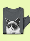 Hate Mondays Grumpy Cat Sweatshirt Men's -T-Line Designs