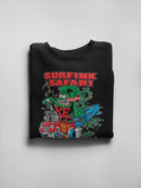 Rat Fink Surfink Red Hot Rod Sweatshirt Men's -T-Line Designs