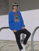 Rat Fink Surfink Red Hot Rod Sweatshirt Men's -T-Line Designs