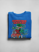 Rat Fink Surfink Red Hot Rod Sweatshirt Men's -T-Line Designs