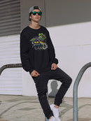 Rat Fink Car Eat Car Hot Rod Sweatshirt Men's -T-Line Designs