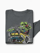 Rat Fink Car Eat Car Hot Rod Sweatshirt Men's -T-Line Designs