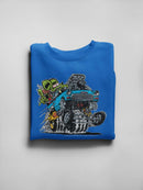 Rat Fink Big Wheels Sweatshirt Men's -T-Line Designs