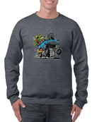 Rat Fink Big Wheels Sweatshirt Men's -T-Line Designs
