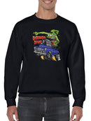 Rat Fink Designated Rat Driver  Sweatshirt Men's -T-Line Designs