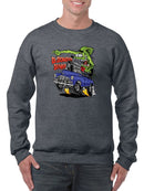 Rat Fink Designated Rat Driver  Sweatshirt Men's -T-Line Designs