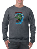Rat Fink Surfink Shaka Sweatshirt Men's -T-Line Designs