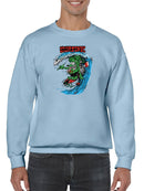Rat Fink Surfink Shaka Sweatshirt Men's -T-Line Designs