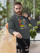 Rat Fink Rockin Rollin Hot Sauce Sweatshirt Men's -T-Line Designs