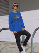 Rat Fink Rat N Roll Monster Band Sweatshirt Men's -T-Line Designs