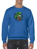 Rat Fink Through Hole Face Sweatshirt Men's -T-Line Designs