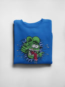 Rat Fink Through Hole Face Sweatshirt Men's -T-Line Designs