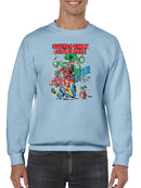 Rat Fink Safari Faded Logo Sweatshirt Men's -T-Line Designs