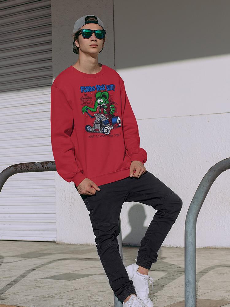 Rat Fink Get A Stretcher Sweatshirt Men's -T-Line Designs