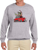 Rat Fink Monster Mechanic Sweatshirt Men's -T-Line Designs