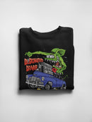Rat Fink Hand Me The Keys Sweatshirt Women's -T-Line Designs