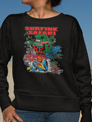 Rat Fink Beach Art Sweatshirt Women's -T-Line Designs