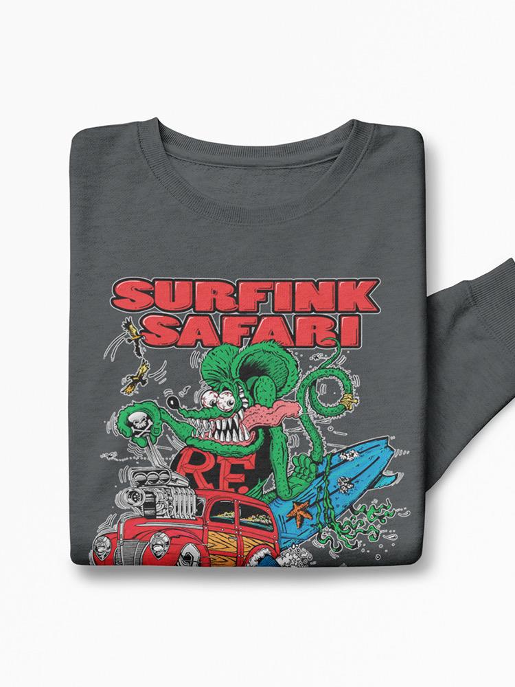 Rat Fink Beach Art Sweatshirt Women's -T-Line Designs