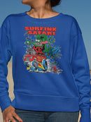 Rat Fink Beach Art Sweatshirt Women's -T-Line Designs